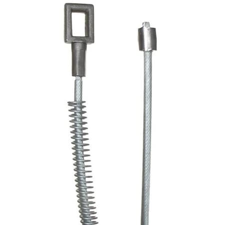 Raybestos OE Replacement; 66.81 Inch Cable Length/ 34.25 Inch Housing Length; Loop End Type/ Barrel End Type BC95809